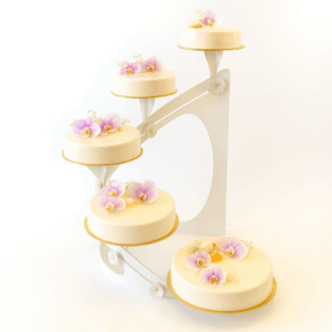 Bryllupskake Orkideer