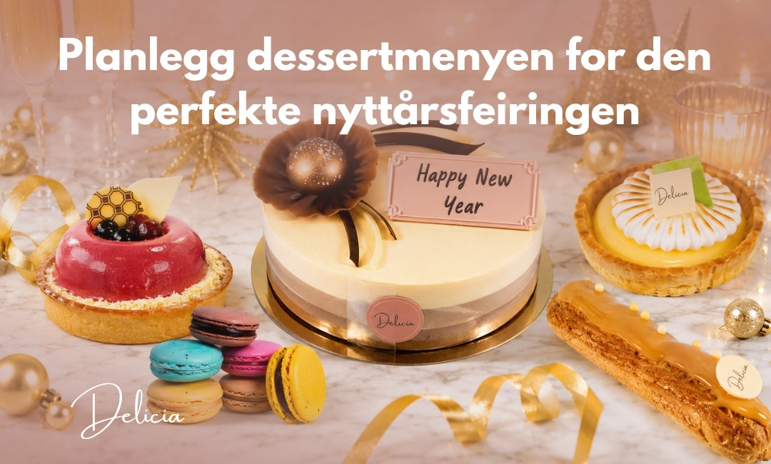 Planlegg dessertmenyen for den perfekte nyttårsfeiringen
