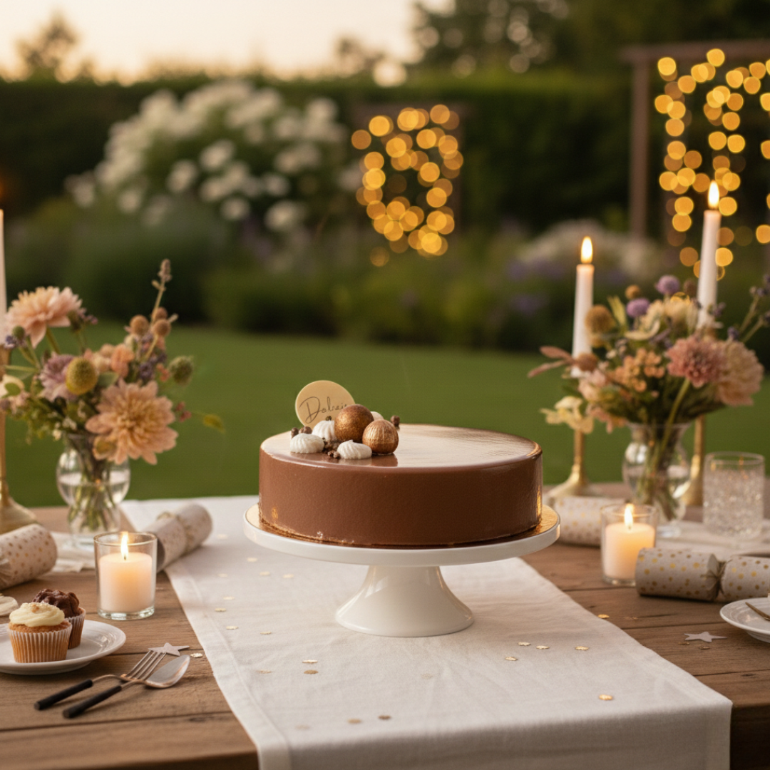 Melke Sjokoladekake Med Vanilje