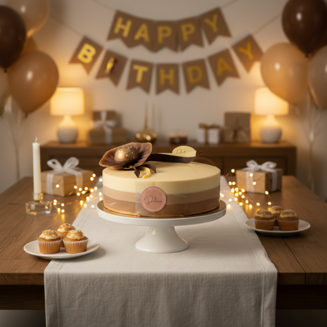 Melke Sjokoladekake Med Vanilje