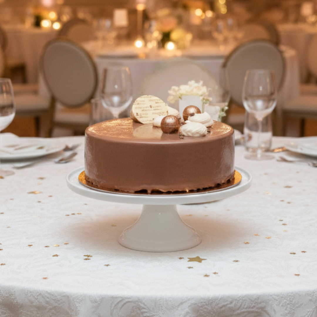 Melke Sjokoladekake Med Vanilje