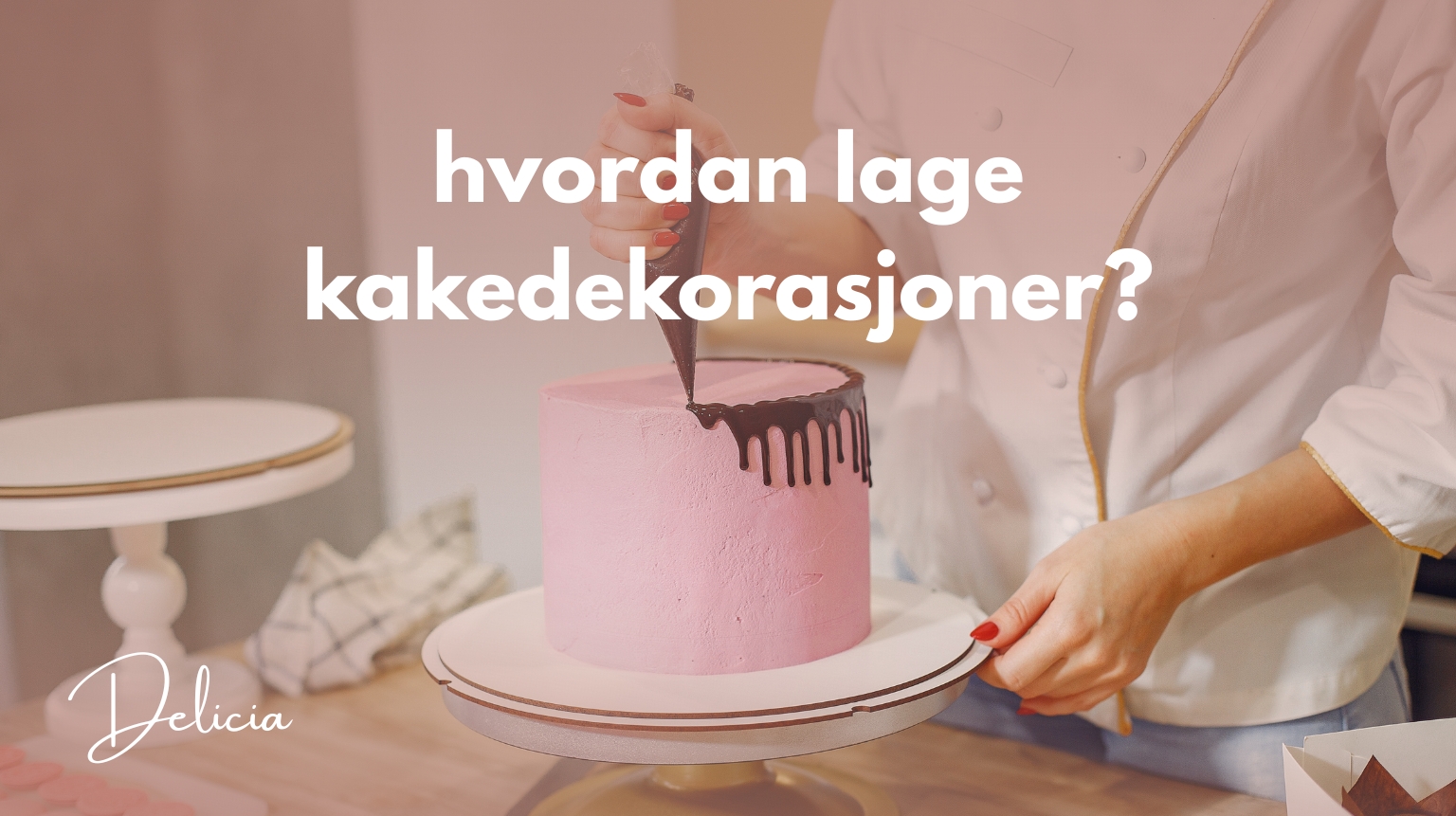 hvordan lage kakedekorasjoner