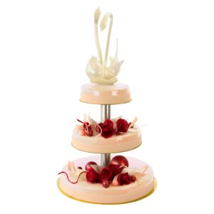 Bryllupskake: Svaner