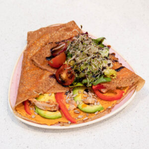 Crepes: Spicy Chicken