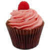 Cupcake: Bringebær