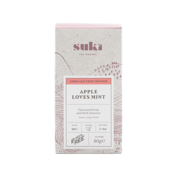Te: Apple Loves Mint - 80g pakke