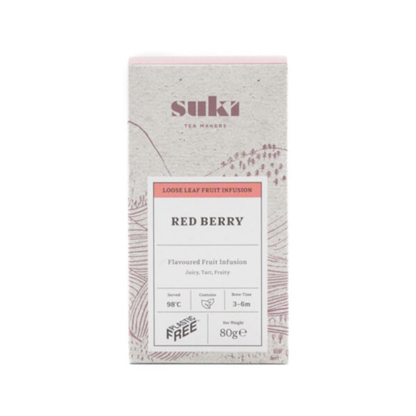 Te: Red Berry - 80g pakke