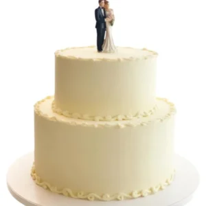 Bryllupskake: Twice as nice